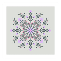 Spring Flowers Mandala (Print Only)