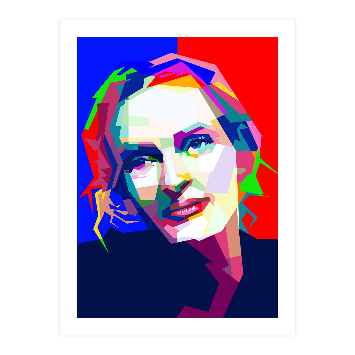 Uma Thurman Kill Bill Pop Art WPAP (Print Only)