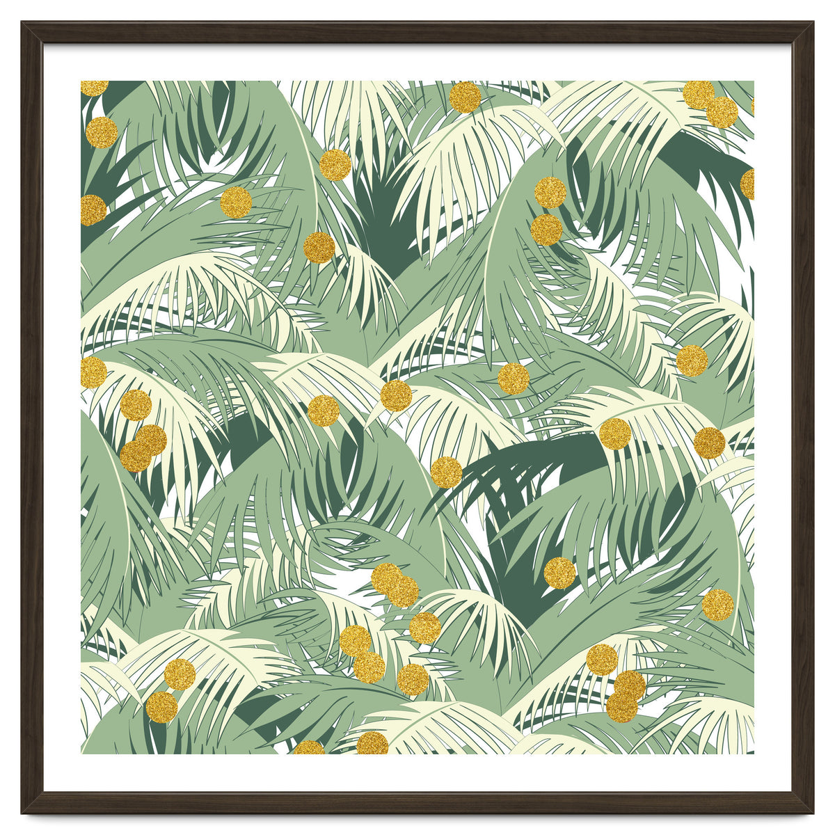Palm + Gold #society6 #decor #buyart