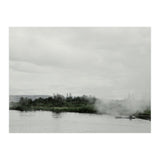 A boy on the boat in the geothermal lake - Iceland  (Print Only) thumbnail