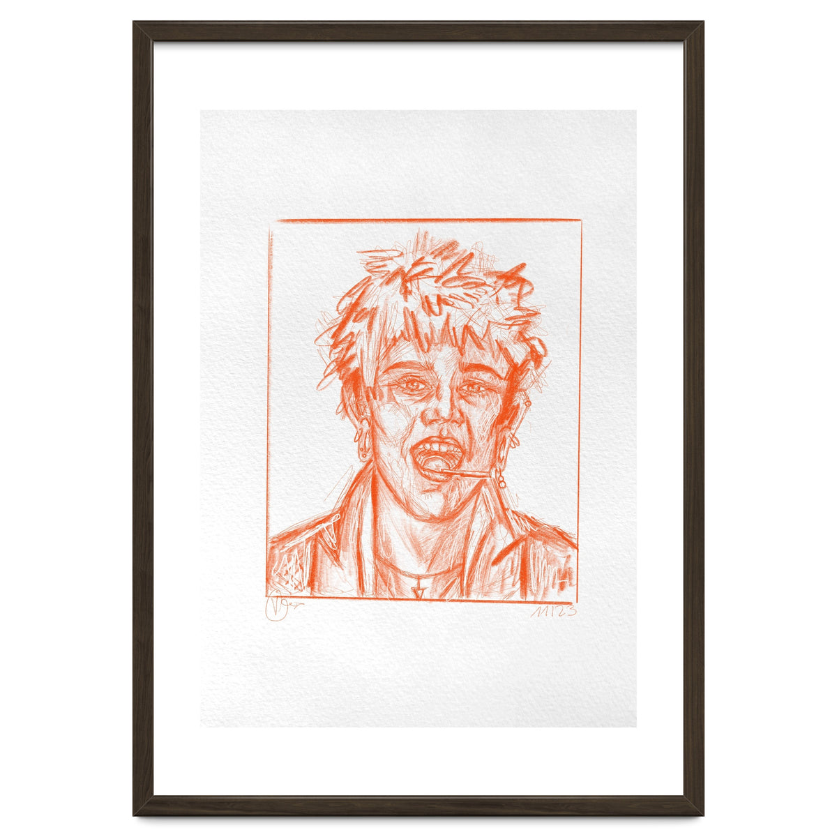 süßsaurer lollipop