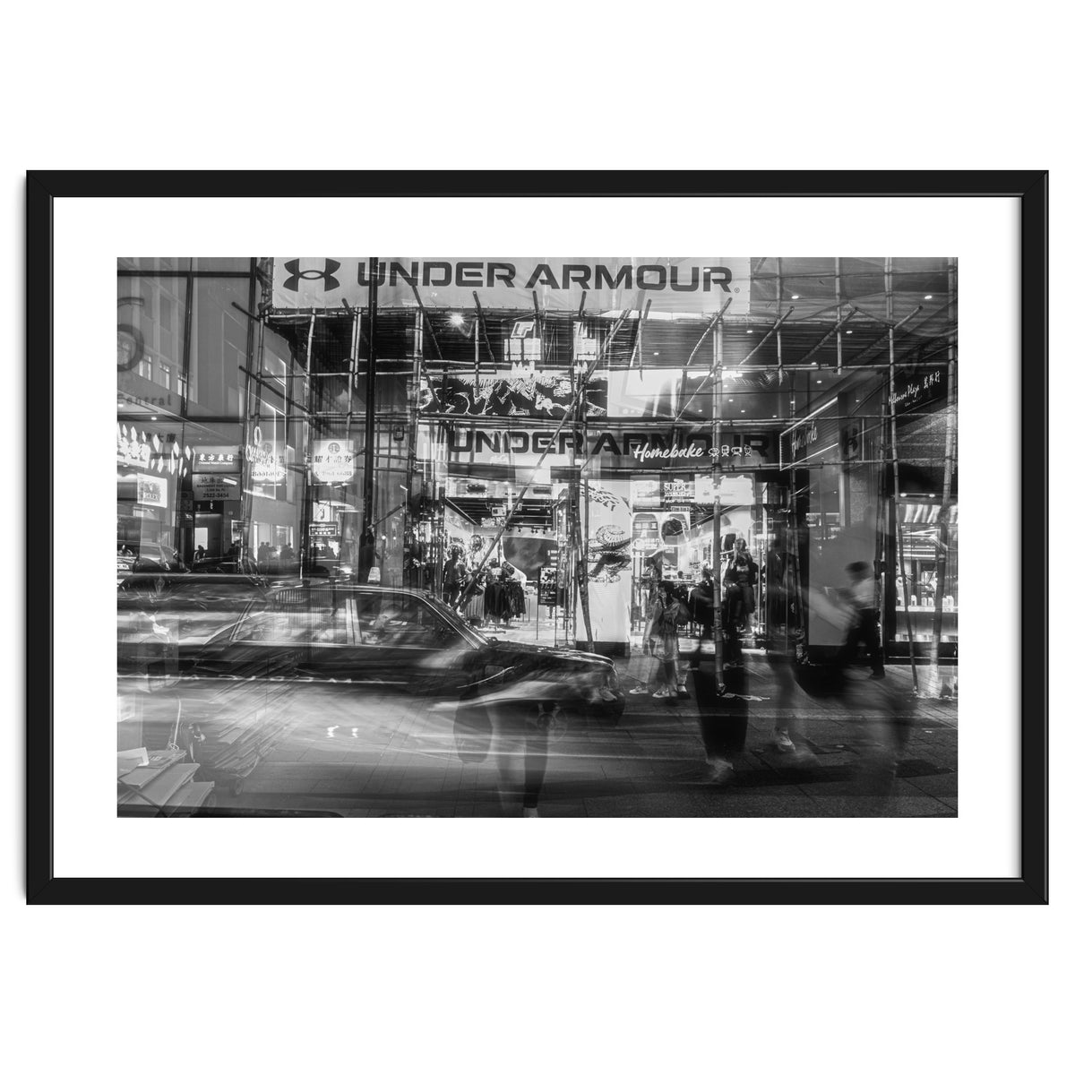 Street Photography - Night in Hong Kong Causeway Bay