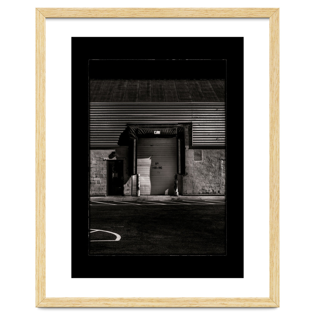 No Parking No 1 with Border