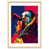 Geddy Lee RUSH Singer Pop Art WPAP thumbnail