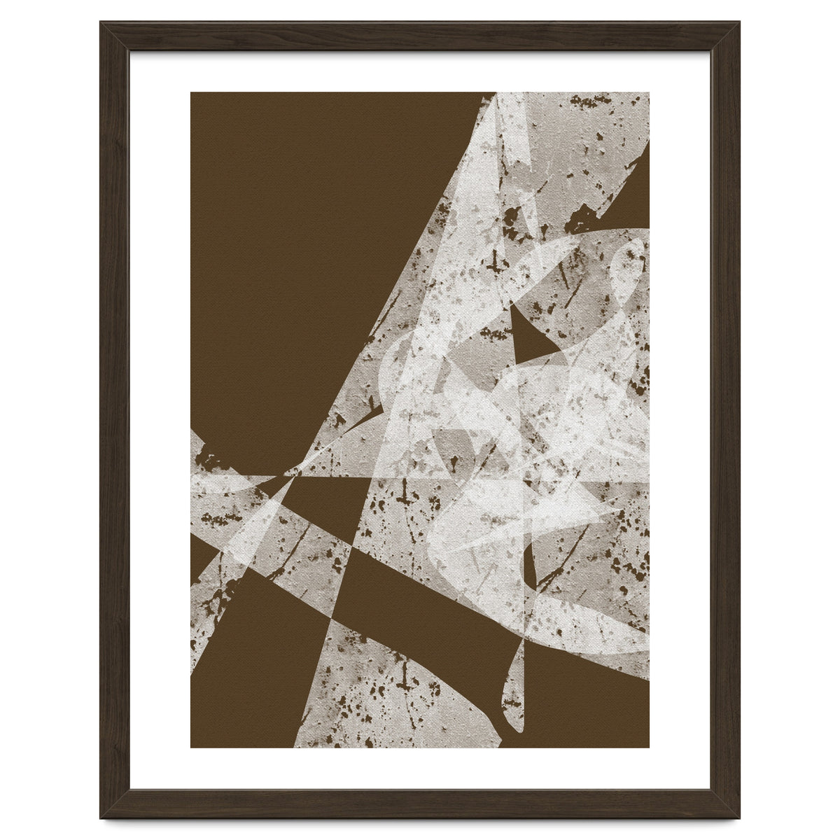 Abstract White Scratch