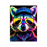 Raccoon In Glasses (Print Only) thumbnail