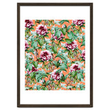Frosty Florals || #society6 #decor #buyart thumbnail