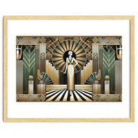 Golden Twenties Flair In Art Deco