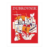 Dubrovnik Collage (Print Only) thumbnail