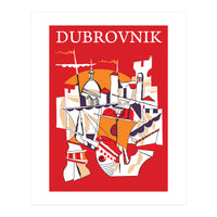 Dubrovnik Collage (Print Only)