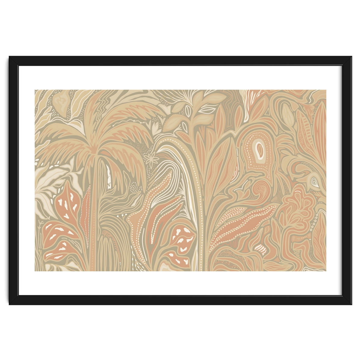 Palmae Mysticae Biege Rustic