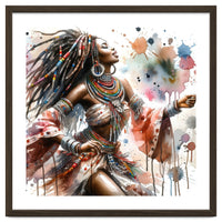 Skyward Beadwork Dancer Portrait