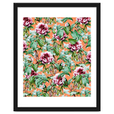 Frosty Florals || #society6 #decor #buyart thumbnail