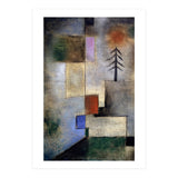 Paul Klee Small Fir Tree Abstract Painting (Print Only) thumbnail