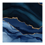 Navy & Gold Agate Texture 12 (Print Only) thumbnail