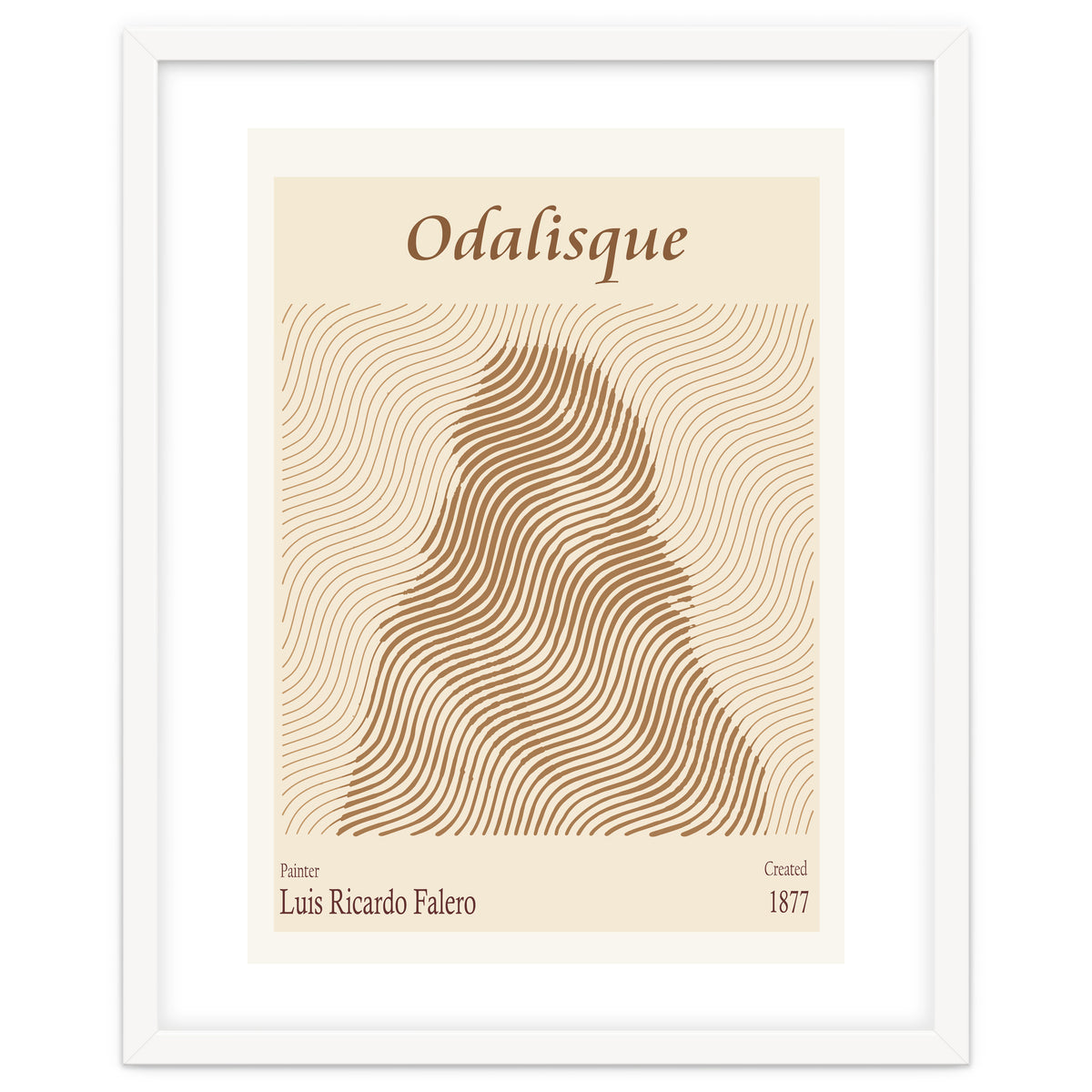 Odalisque (1877) – Luis Ricardo Falero (spanish, 1851 – 1896)