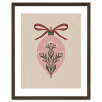 Christmas Floral Globe