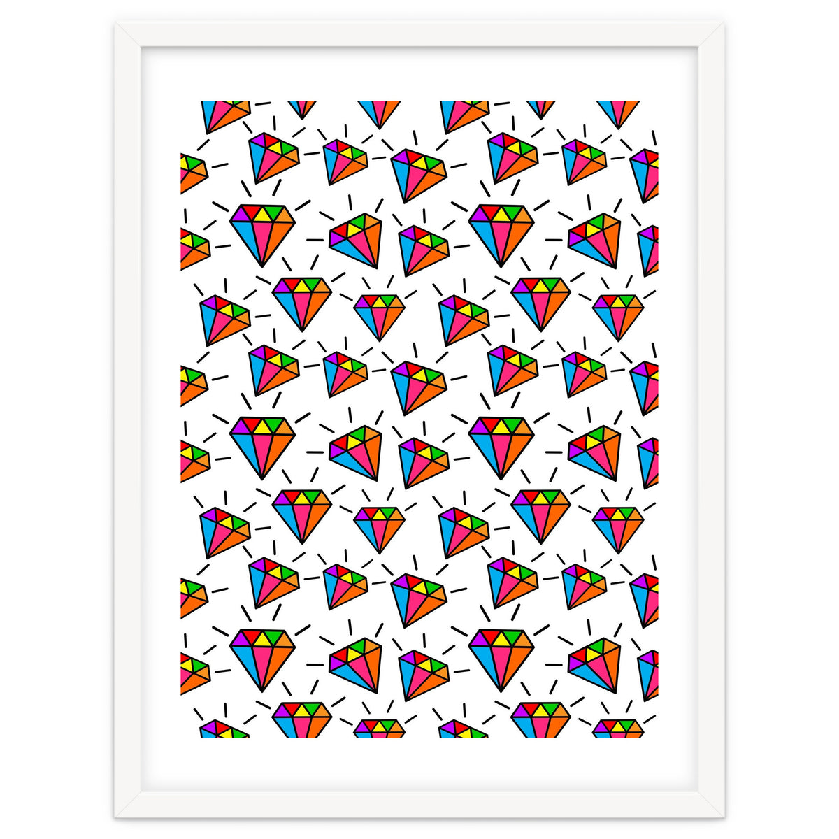Cute diamonds pattern