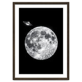 Diamond moon and UFO thumbnail