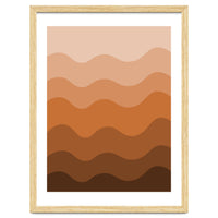 Brown gradient design