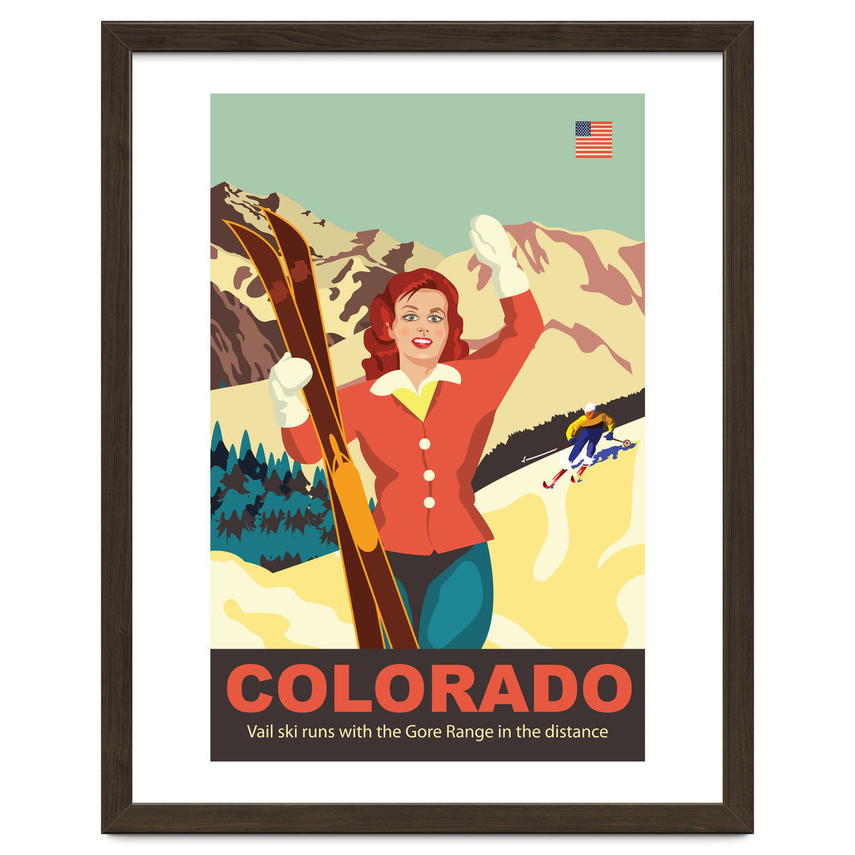 Colorado Ski Girl