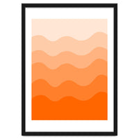 Orange gradient design