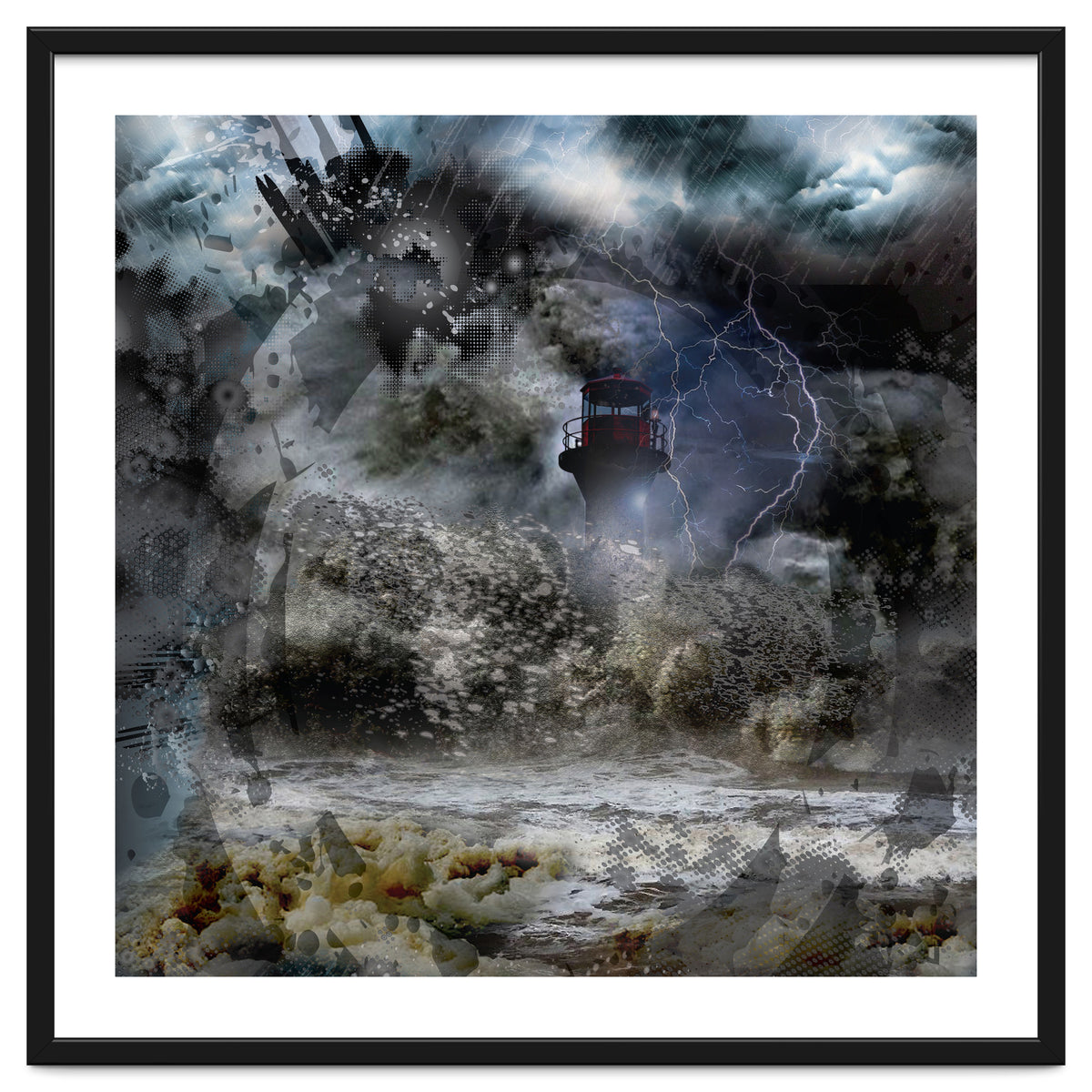 Lighthouse Storm
