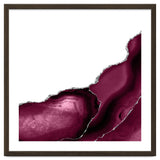 Burgundy & Silver Agate Texture 12 thumbnail
