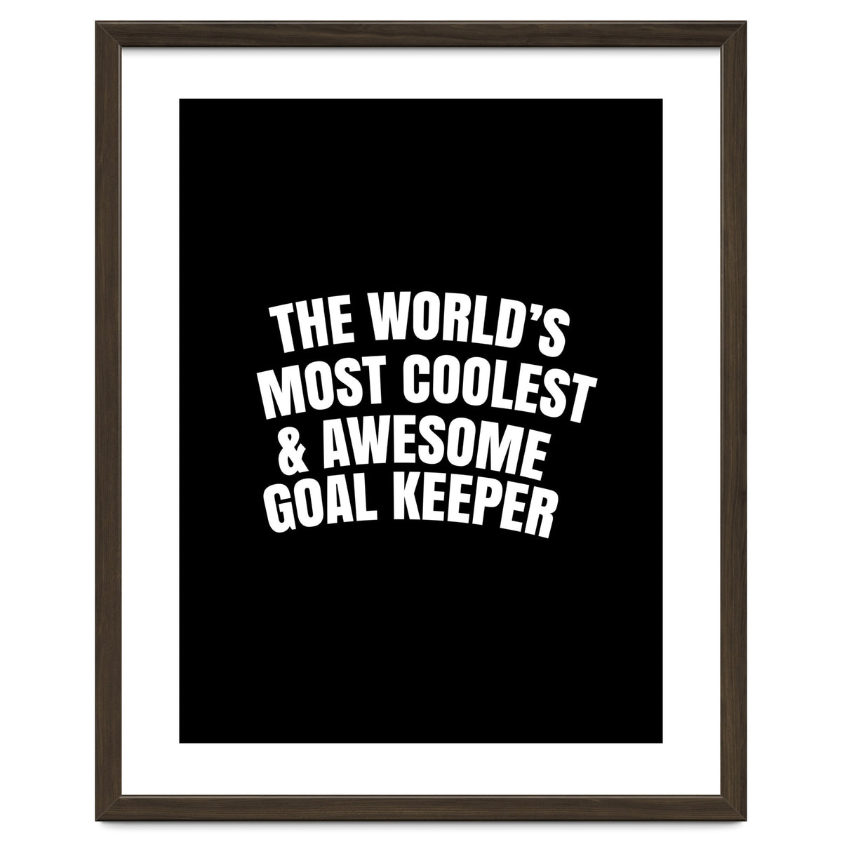 World's most coolest and awesome goal Keeper