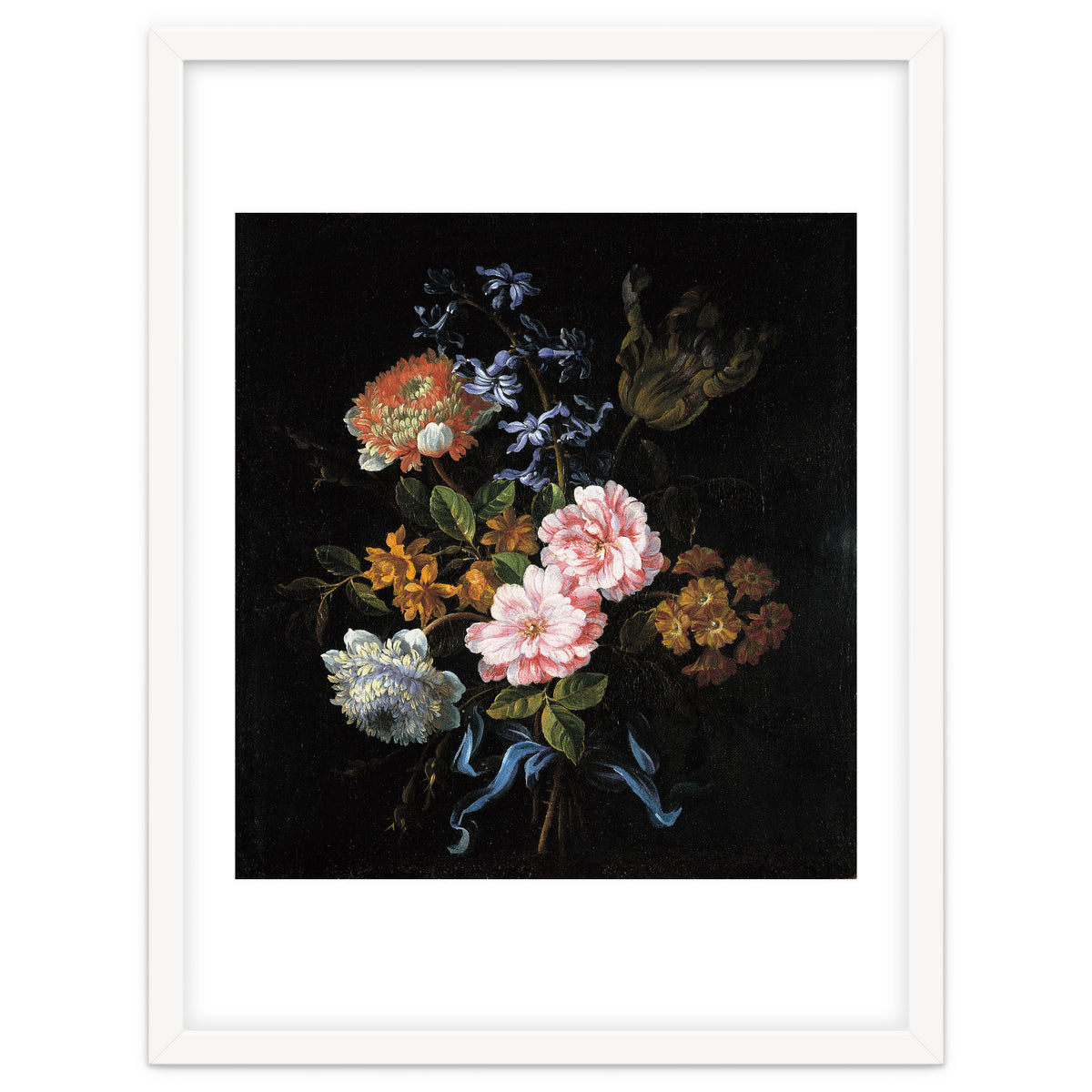 Jean-Baptiste Monnoyer (Lille, 1636-Londres, 1699). A Bouquet of Poppy Anemones, York-and-Lancast...