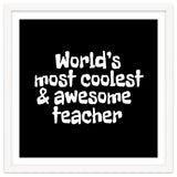 World's most coolest and awesome teacher thumbnail