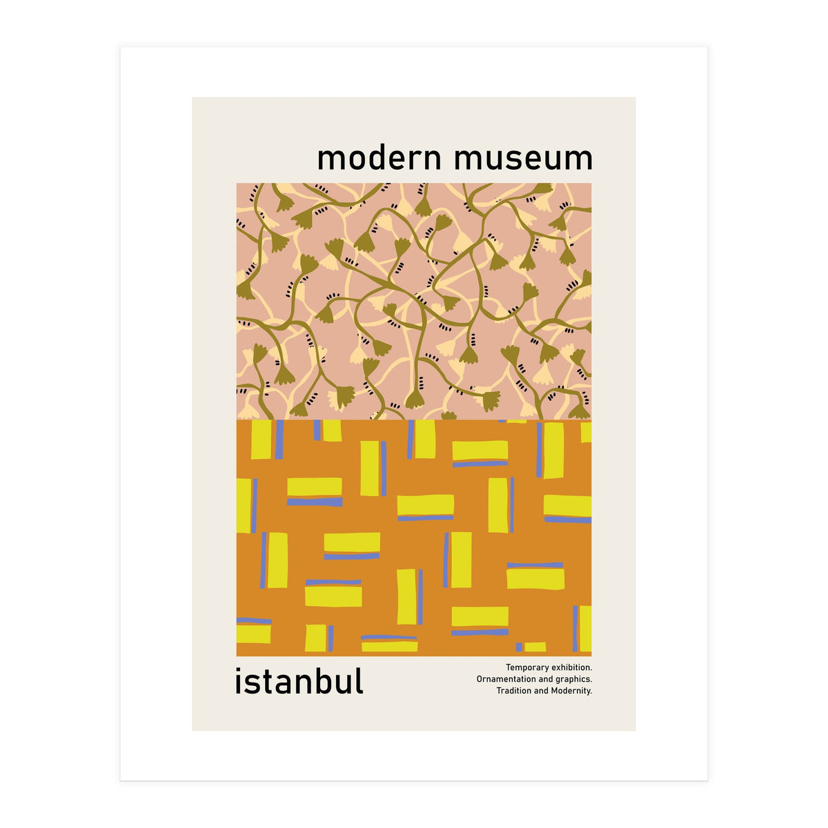 modern museum istanbul (Print Only)