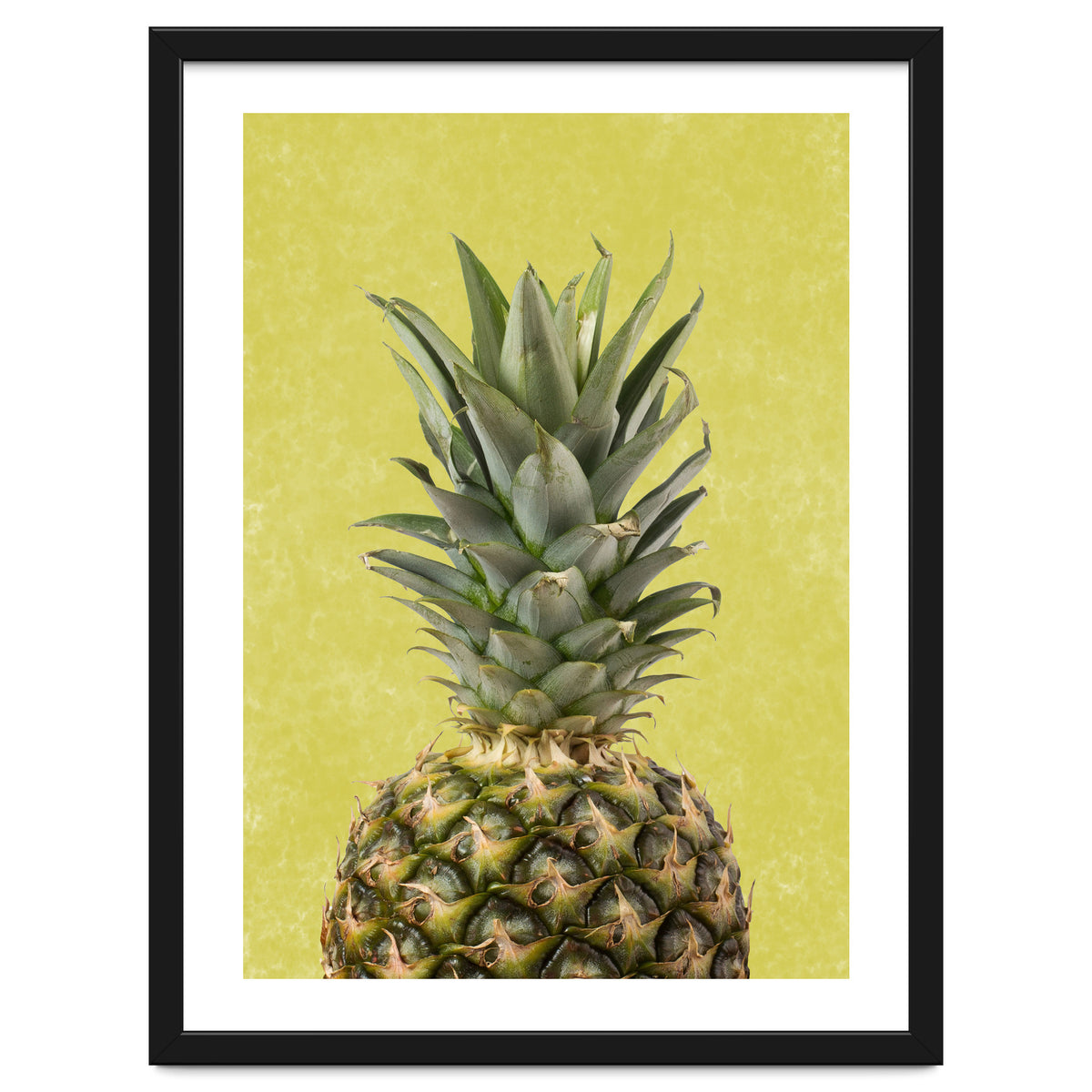 Pineapple Crown, Tropical Summer Fruit Art