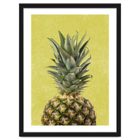 Pineapple Crown, Tropical Summer Fruit Art