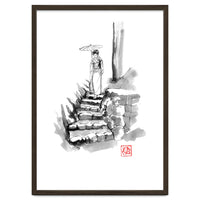 woman Descending Stairs