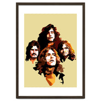 Retro Led Zeppelin Rock Blues Music