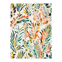 Colorful Leaves Pattern (Print Only)