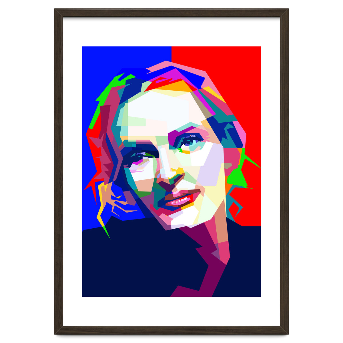 Uma Thurman Kill Bill Pop Art WPAP