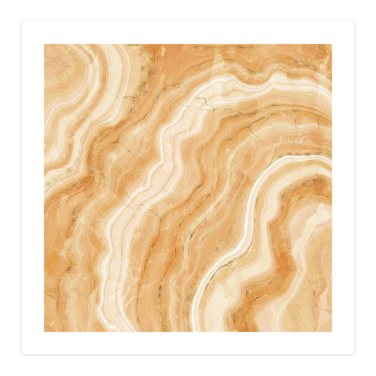 Golden Agate Texture 01 (Print Only)