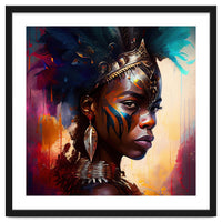 Powerful African Warrior Woman #4