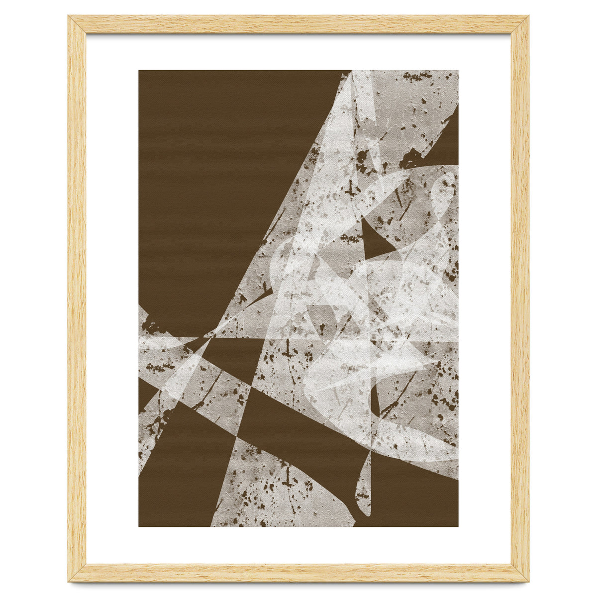 Abstract White Scratch