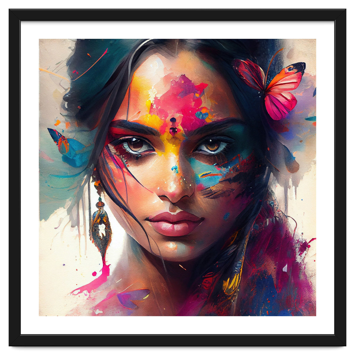 Festival Glow Hindu Portrait