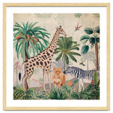 Vintage Fantasy African Animals Safari thumbnail
