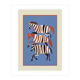 Striped Running Horses (Print Only) thumbnail