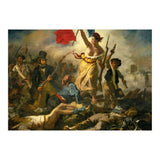 Eugène Delacroix / 'Liberty Leading the People', 1830, Oil on canvas, 260 x 325 cm. Eugne Delacroix. (Print Only) thumbnail