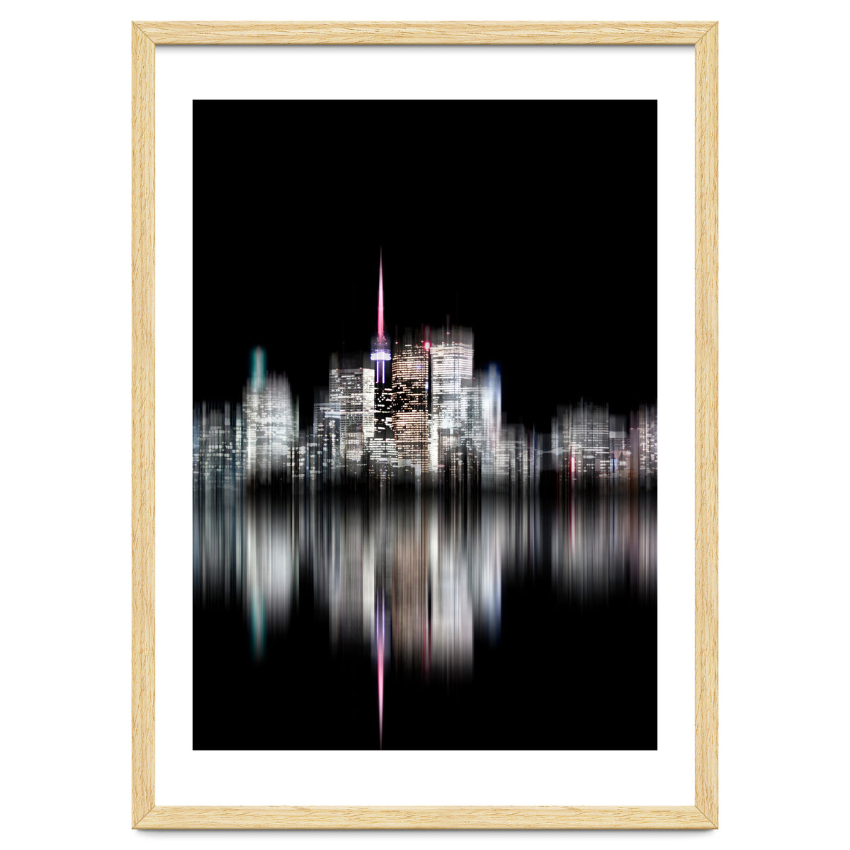 Toronto Skyline Blur Version No 2