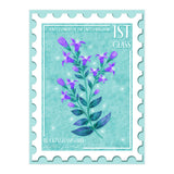The Buckinghamshire Chiltern Gentian Postage Stamp (Print Only) thumbnail
