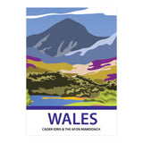 Wales Cader Idris And The Afon Mawddach (Print Only) thumbnail