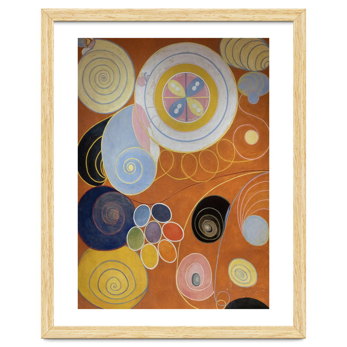 Hilma af Klint - The Ten Largest No 3 Youth Abstract Spiritual Art
