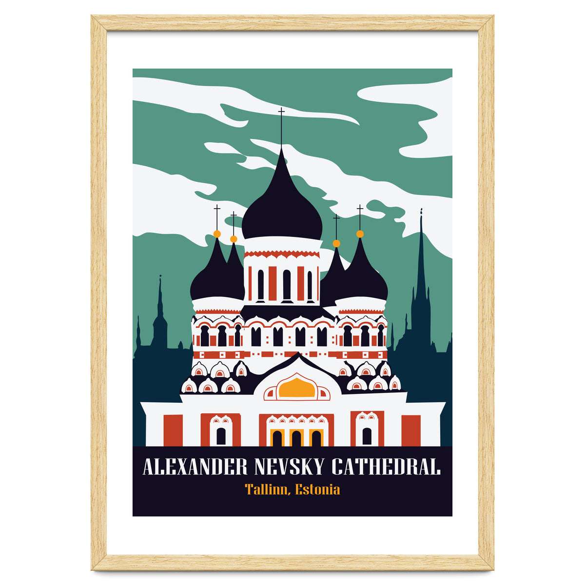 Alexander Nevsky Cathedral, Talinn, Estonia